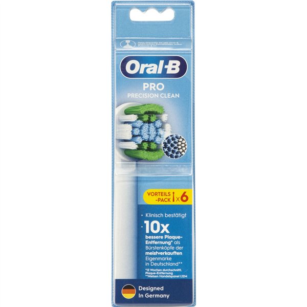 Oral-B Aufsteckbürsten Pro Precision Clean 6er
