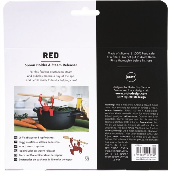 OTOTO rosso porta cucchiai