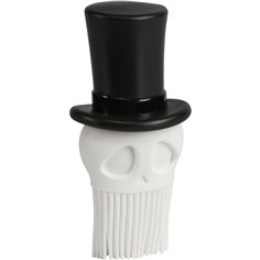 OTOTO Skull Brush pennello da cucina, silicone 2
