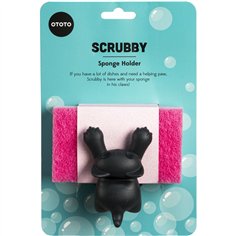 OTOTO Scrubby Grigio supporto spugna