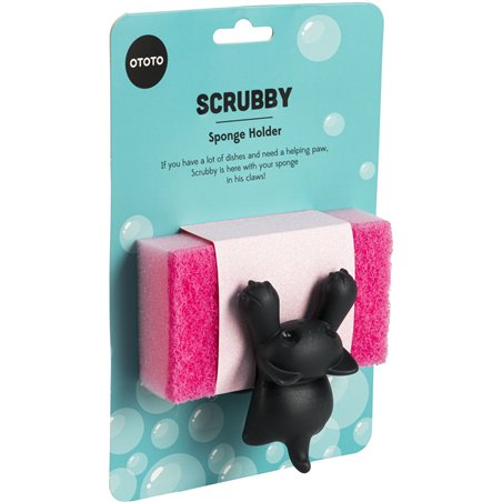 OTOTO Scrubby Grigio supporto spugna