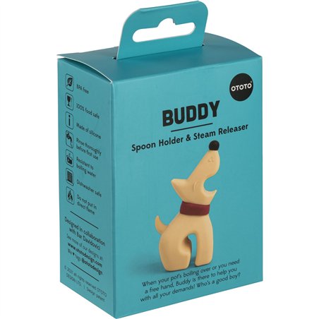 OTOTO Buddy Sandstone porta cucchiaio e solleva coper.