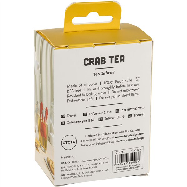 OTOTO CrabTea infusore per tè