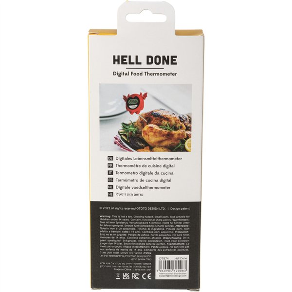 OTOTO Hell Done termometro da arrosto