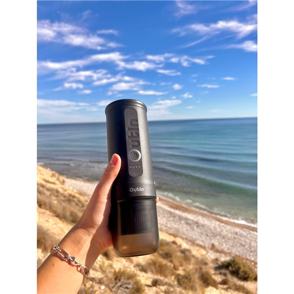 OutIn Nano macchina da caffè espresso, Space Grey