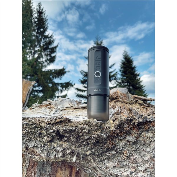 OutIn Nano macchina da caffè espresso, Space Grey