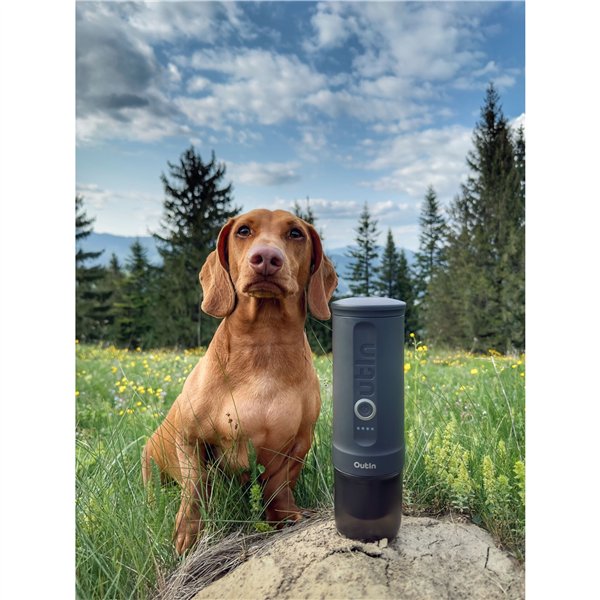 OutIn Nano macchina da caffè espresso, Space Grey