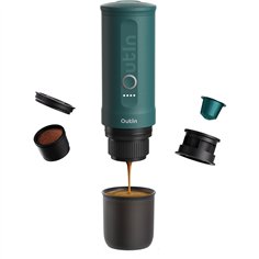 OutIn Nano macchina da caffè espresso, verde blu 2