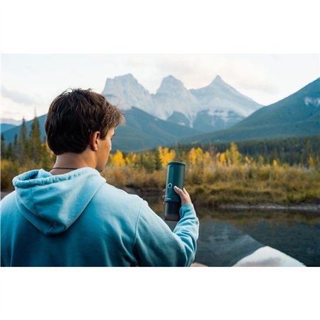 OutIn Nano macchina da caffè espresso, verde blu