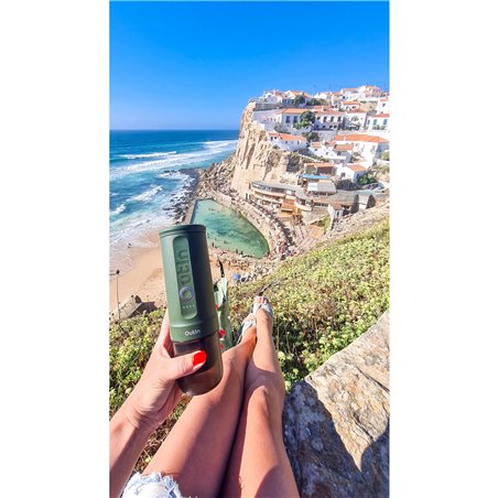 OutIn Nano macchina da caffè espresso, verde