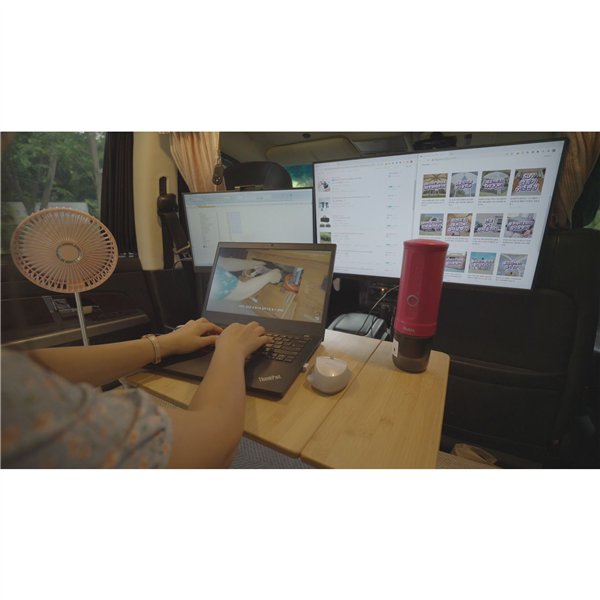 OutIn Nano macchina da caffè espresso, rosa