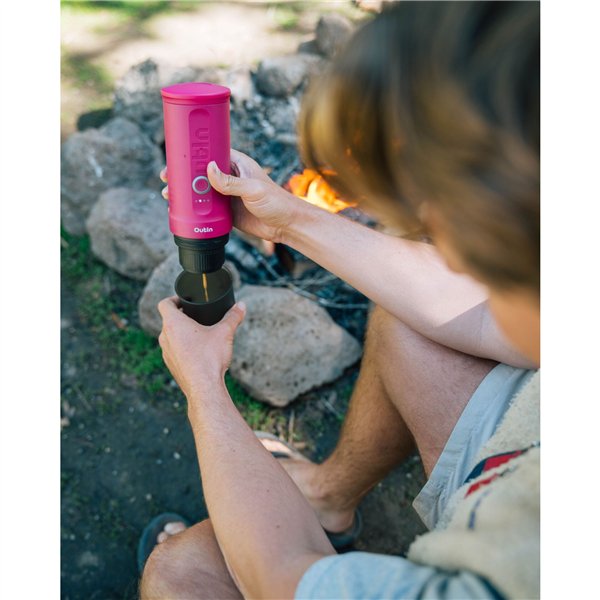 OutIn Nano macchina da caffè espresso, rosa