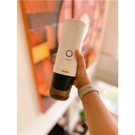 OutIn Nano macchina da caffè espresso, bianco