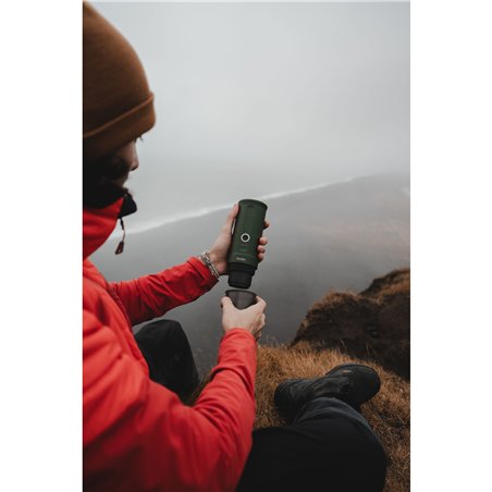 OutIn Nano macchina da caffè espresso, verde set da viaggio