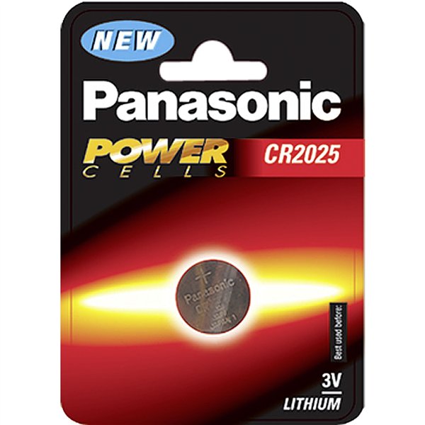 1x12 Panasonic CR 2025 Litio Power VPE  box
