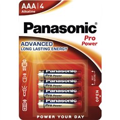 1x4 Panasonic Pro Power LR 03 Micro AAA