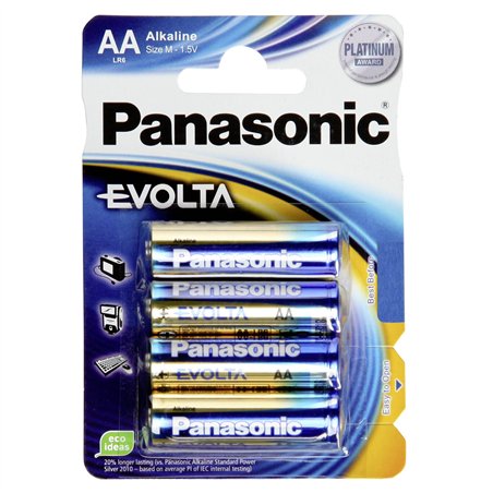 1x4 Panasonic Evolta LR 6 Mignon AA
