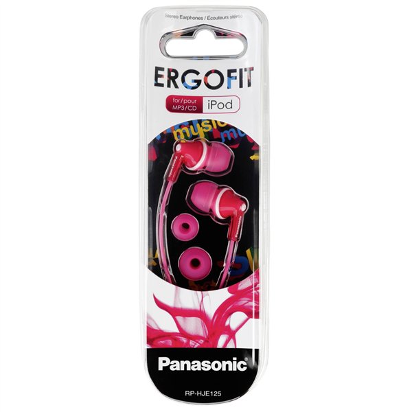 Panasonic RP-HJE 125 E-P pink