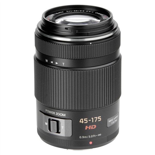 Panasonic Lumix 4-5,6/45-175 mm G X Vario PZ nero