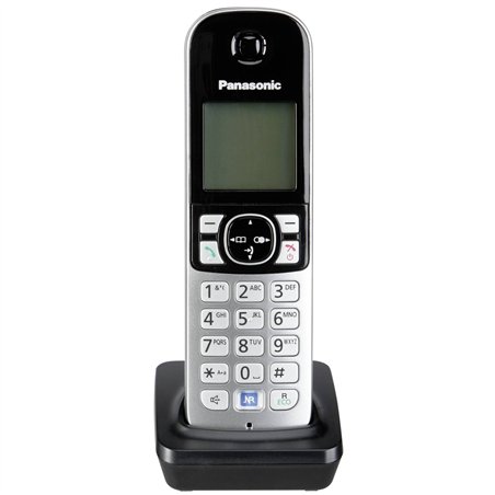 Panasonic KX-TG681EXB nero Mobilteil incl. base di ricarica