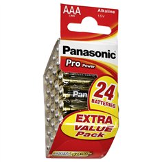 1x24 Panasonic Pro Power LR 03 Micro AAA