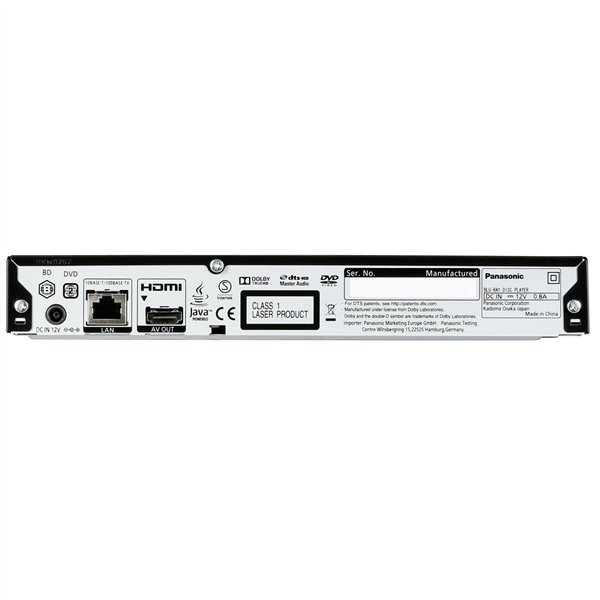 Panasonic DMP-BDT167EG nero