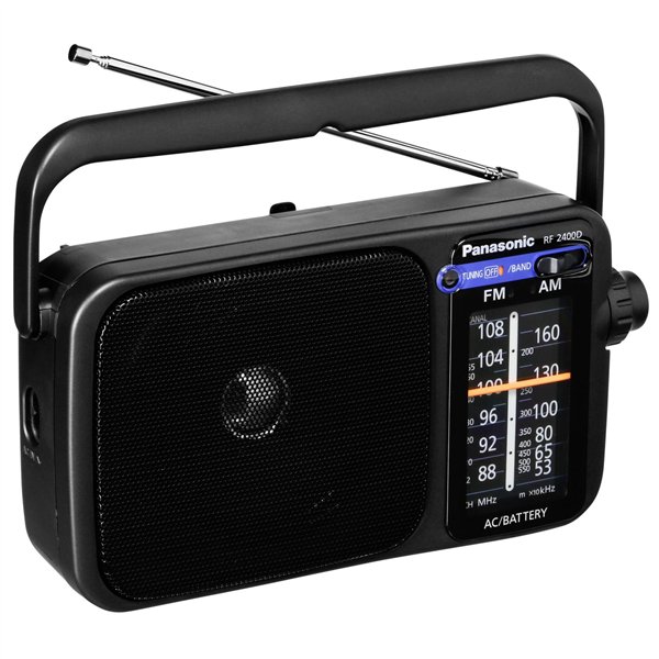 Panasonic RF-2400DEG-K nero