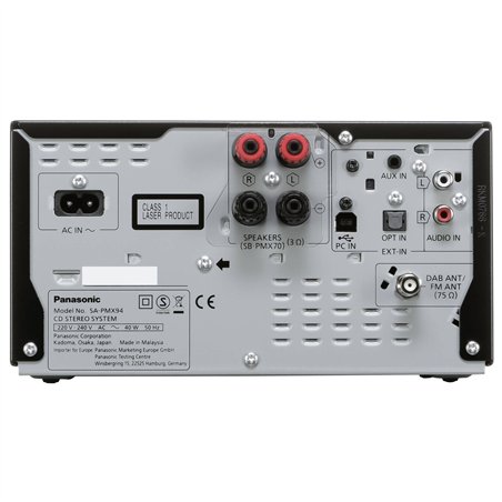 Panasonic SC-PMX94EG-K nero