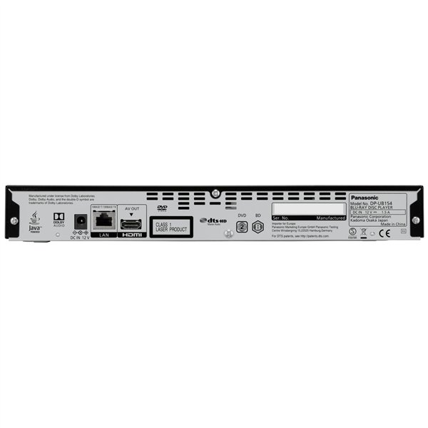 Panasonic DP-UB154EG-K nero