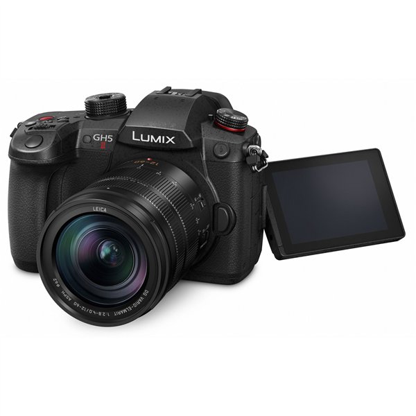 Panasonic Lumix GH5 II Set con Leica ES 2,8-4,0/12-60 OIS