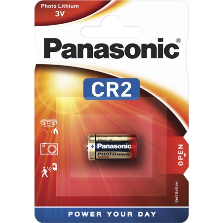 1x100 Panasonic Photo CR-2 Lithium VPE Master box
