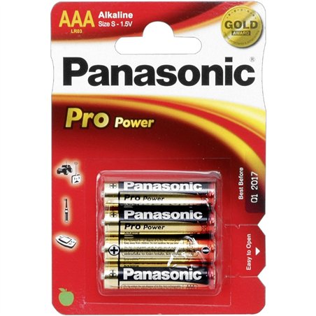 12x4 Panasonic Pro Power LR 03 Micro AAA        PU Inner box