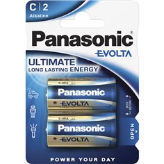 12x2 Panasonic Evolta Baby C LR 14                LR14EGE/2BP 2