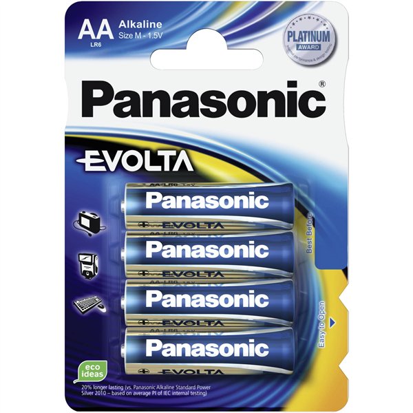 60x4 Panasonic Evolta LR 6 Mignon          PU Master box