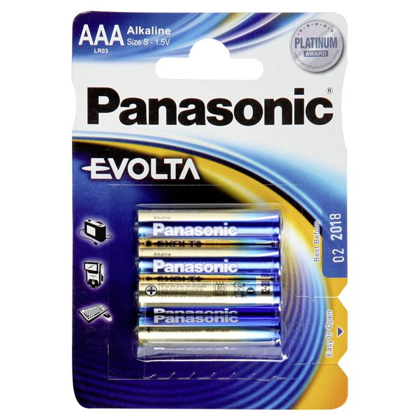 12x4 Panasonic Evolta LR 03 Micro            PU Inner box