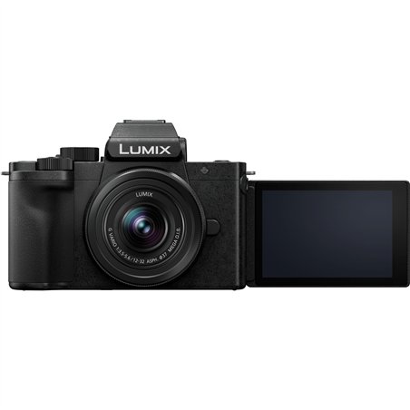 Panasonic Lumix DC-G100D nero + H-FS 12-32
