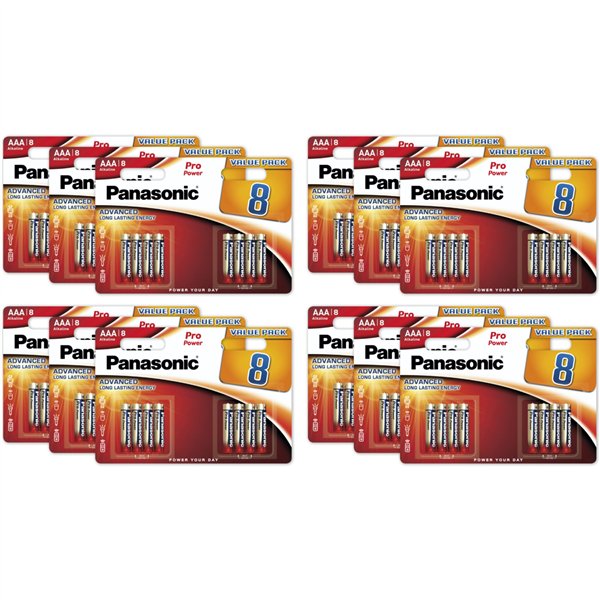 12x8 Panasonic Pro Power LR 03 Micro AAA