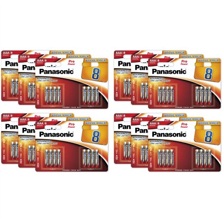 12x8 Panasonic Pro Power LR 03 Micro AAA