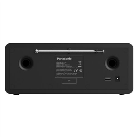 Panasonic RF-D40EG-K nero
