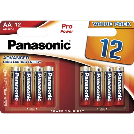 1x12 Panasonic Pro Power LR 6 Mignon AA