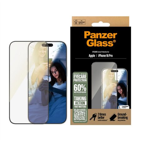 PanzerGlass EyeCare protezione schermo iPhone 16 Pro UWF