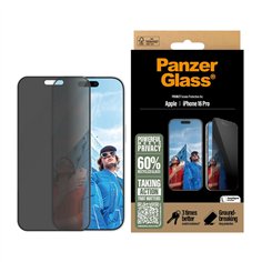 PanzerGlass Privacy Screen Protector iPhone 16 Pro UWF 2
