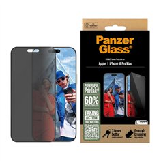 PanzerGlass Privacy Screen Protector iPhone 16 Pro Max UWF 2