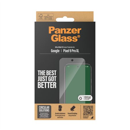 PanzerGlass protezione schermo Google Pixel 9 Pro XL UWF