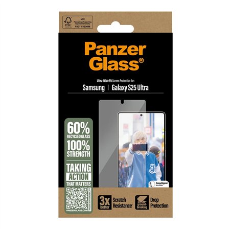 PanzerGlass protezione schermo Samsung Galaxy S25 Ultra UWF