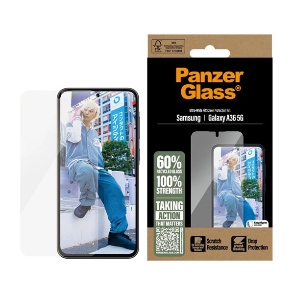 PanzerGlass protezione schermo Samsung Galaxy A36 5G UWF