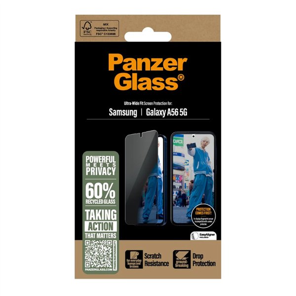 PanzerGlass Privacy Screen Protector Samsung Galaxy A56 5G
