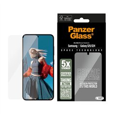 PanzerGlass Ceramic Screen Protector Samsung Galaxy S25 S24 2