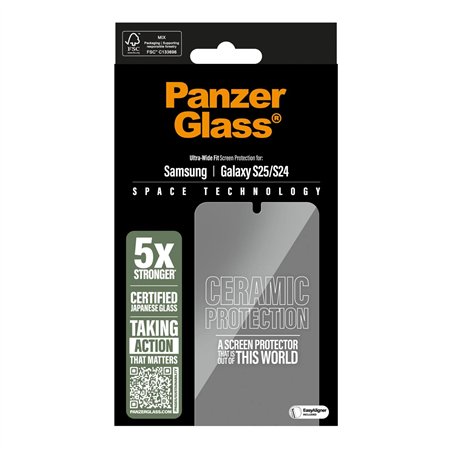 PanzerGlass Ceramic Screen Protector Samsung Galaxy S25 S24