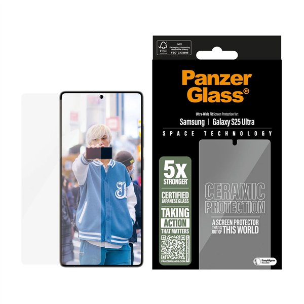 PanzerGlass Ceramic Screen Protector Samsung Galaxy S25 Ult